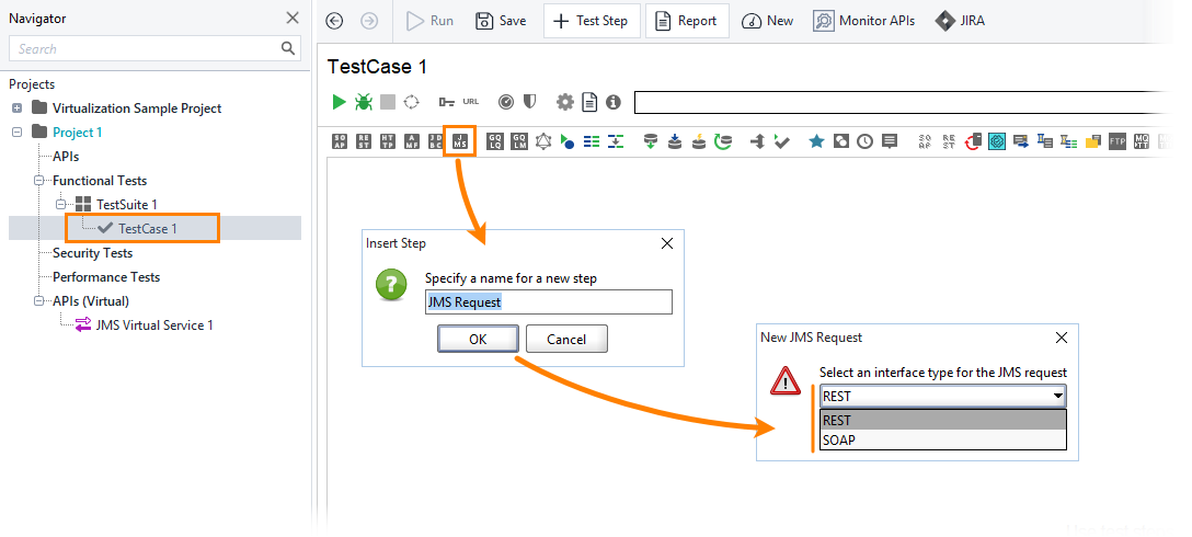 JMS service virtualization and API testing: Create a JMS request in SoapUI JMS service virtualization and API testing: Create a JMS request in SoapUI