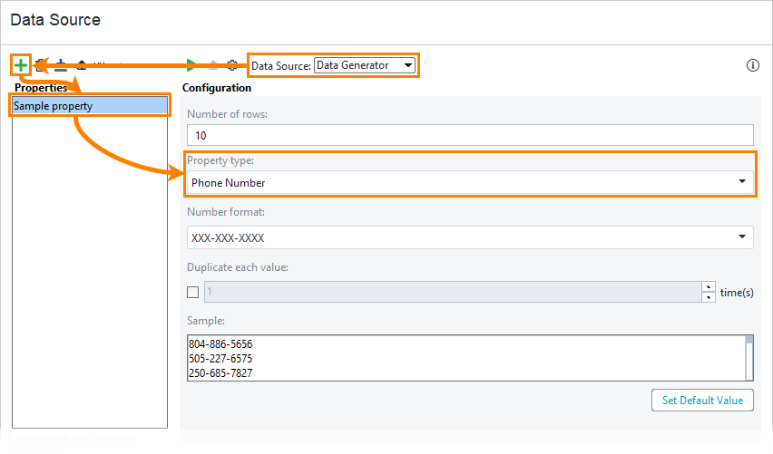 Phone Number Data Generator Phone Number Data Generator