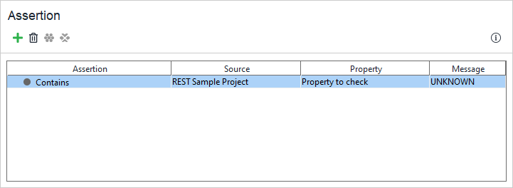 Testing web services: Added assertion