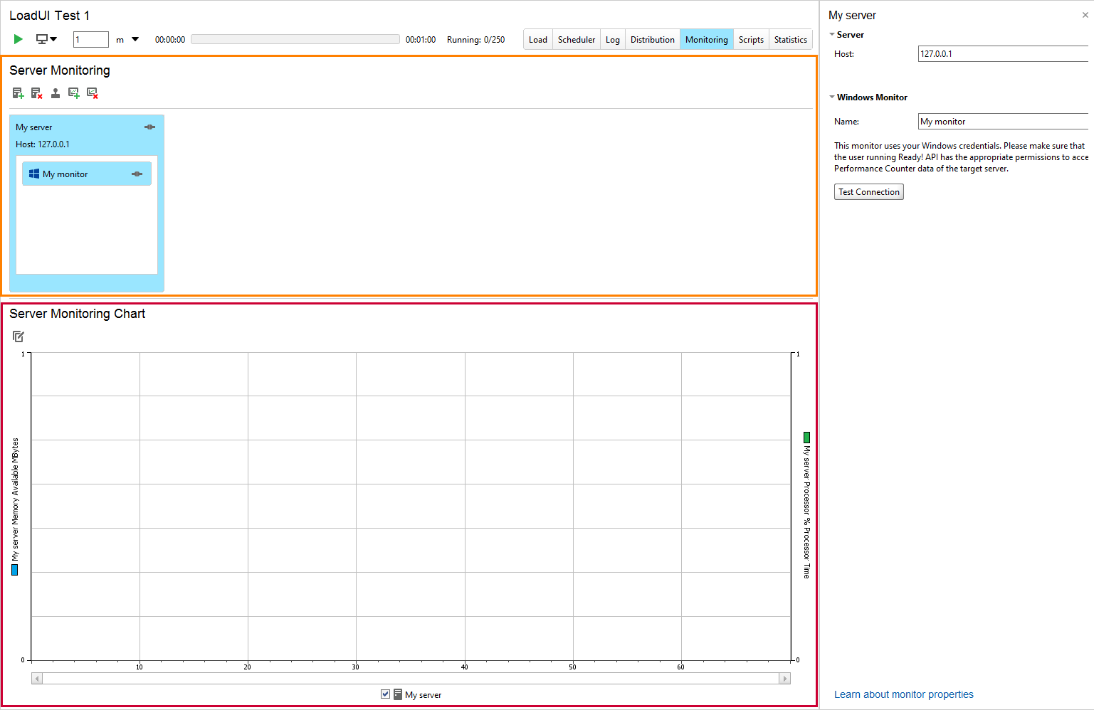 API load testing with ReadyAPI: The Monitoring Page API load testing with ReadyAPI: The Monitoring Page