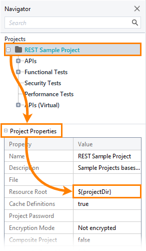 The Resource Root property