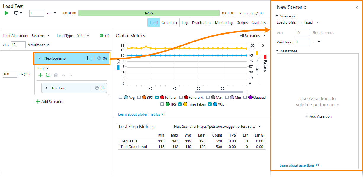 API load testing with ReadyAPI: The New Scenario Editor API load testing with ReadyAPI: The New Scenario Editor