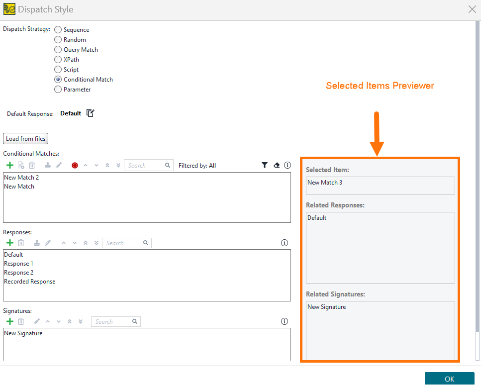 Selected Items Previewer
