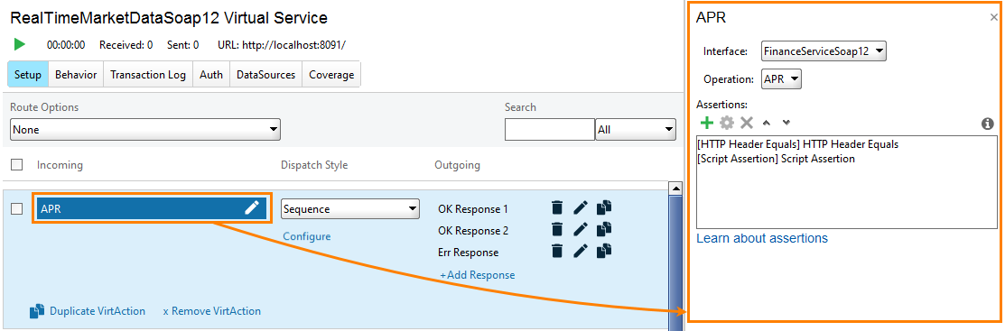Service virtualization and API testing: Properties of incoming messages (requests)