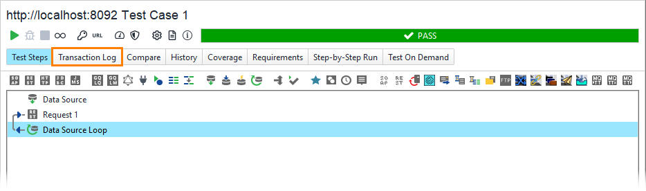 Functional API testing: Finished test case run