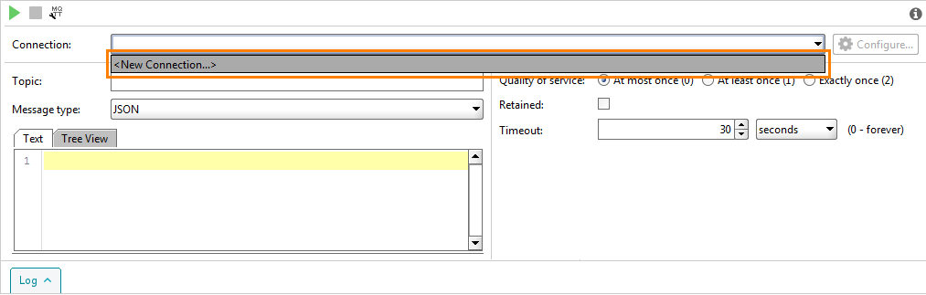 ReadyAPI: Creating the new MQTT connection ReadyAPI: Creating the new MQTT connection