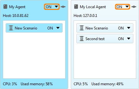 API distributed load testing with ReadyAPI: Enabled Agents
