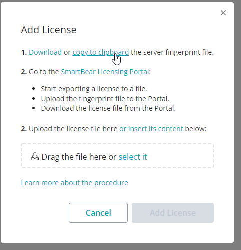 copy server fingerprint