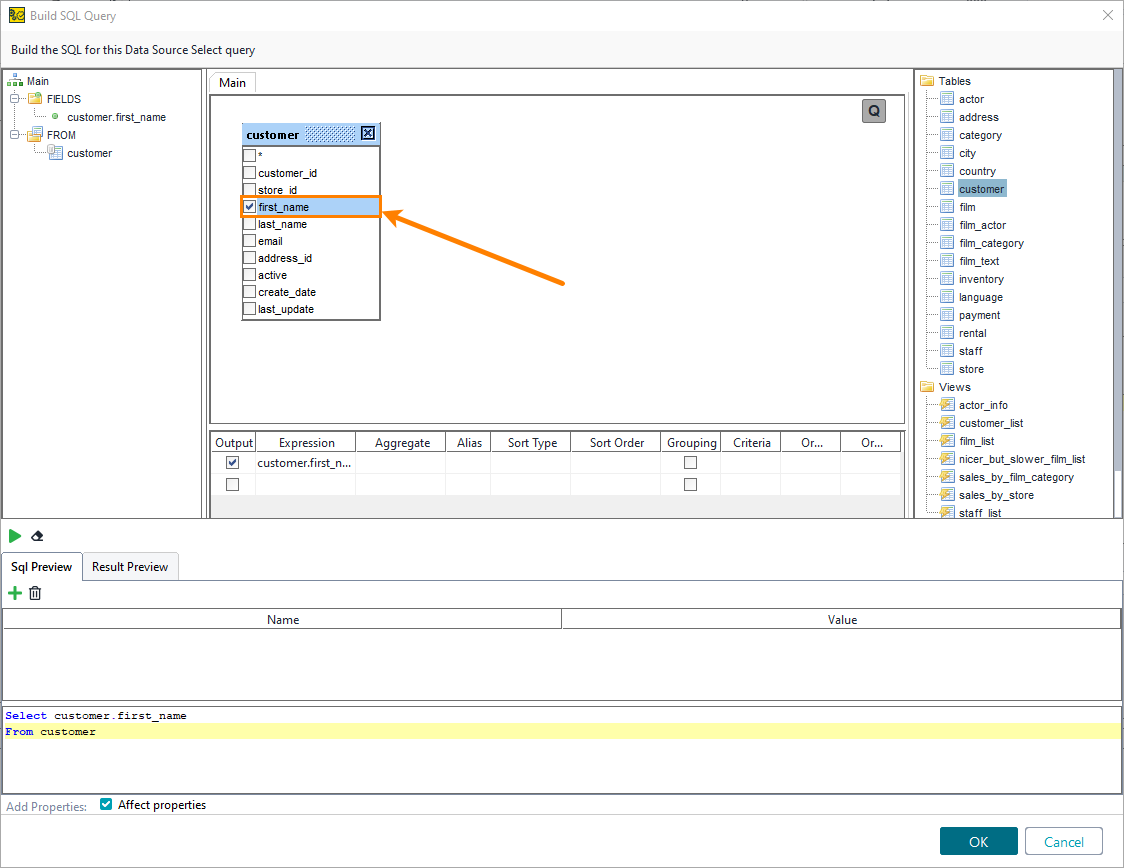 ReadyAPI Data-Driven Testing: Selecting fields from tables ReadyAPI Data-Driven Testing: Selecting fields from tables