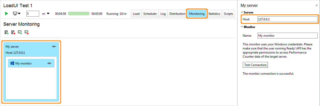 API load testing with ReadyAPI: Changed Server Address