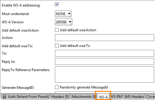 SOAP API testing: The WSDL WS-Addressing inspector: Example SOAP API testing: The WSDL WS-Addressing inspector: Example