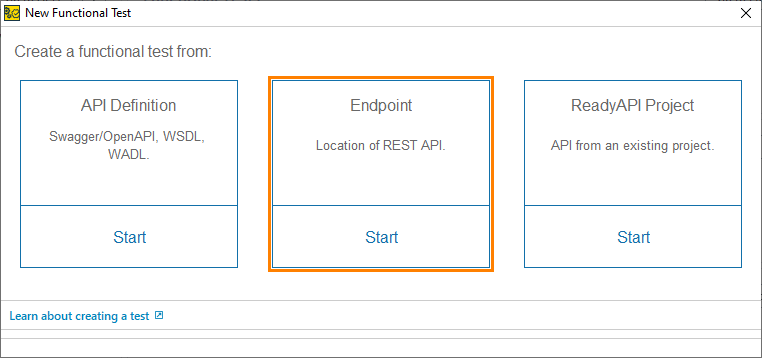 Creating a functional test from a URL