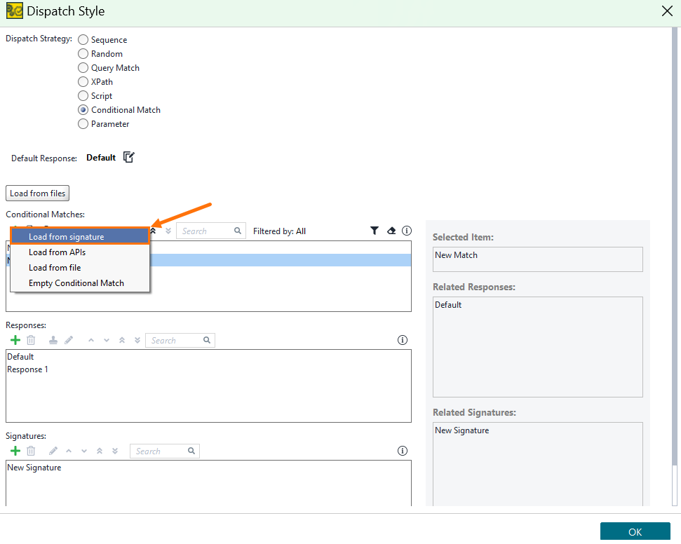 Import from Signature Import from Signature