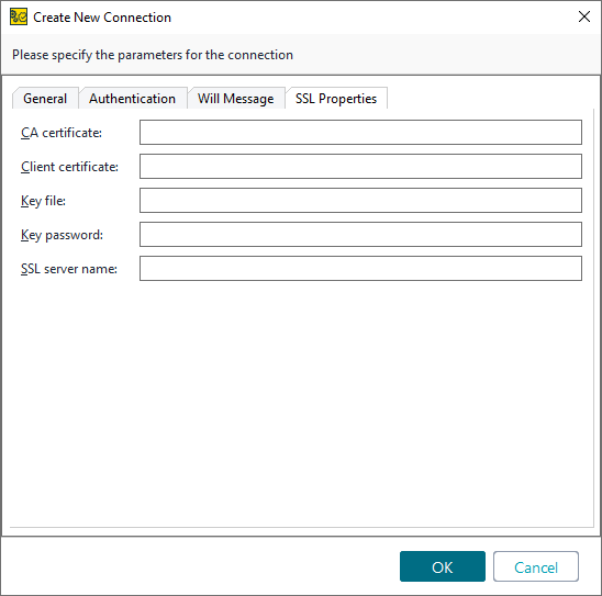 MQTT Testing in ReadyAPI: SSL Properties