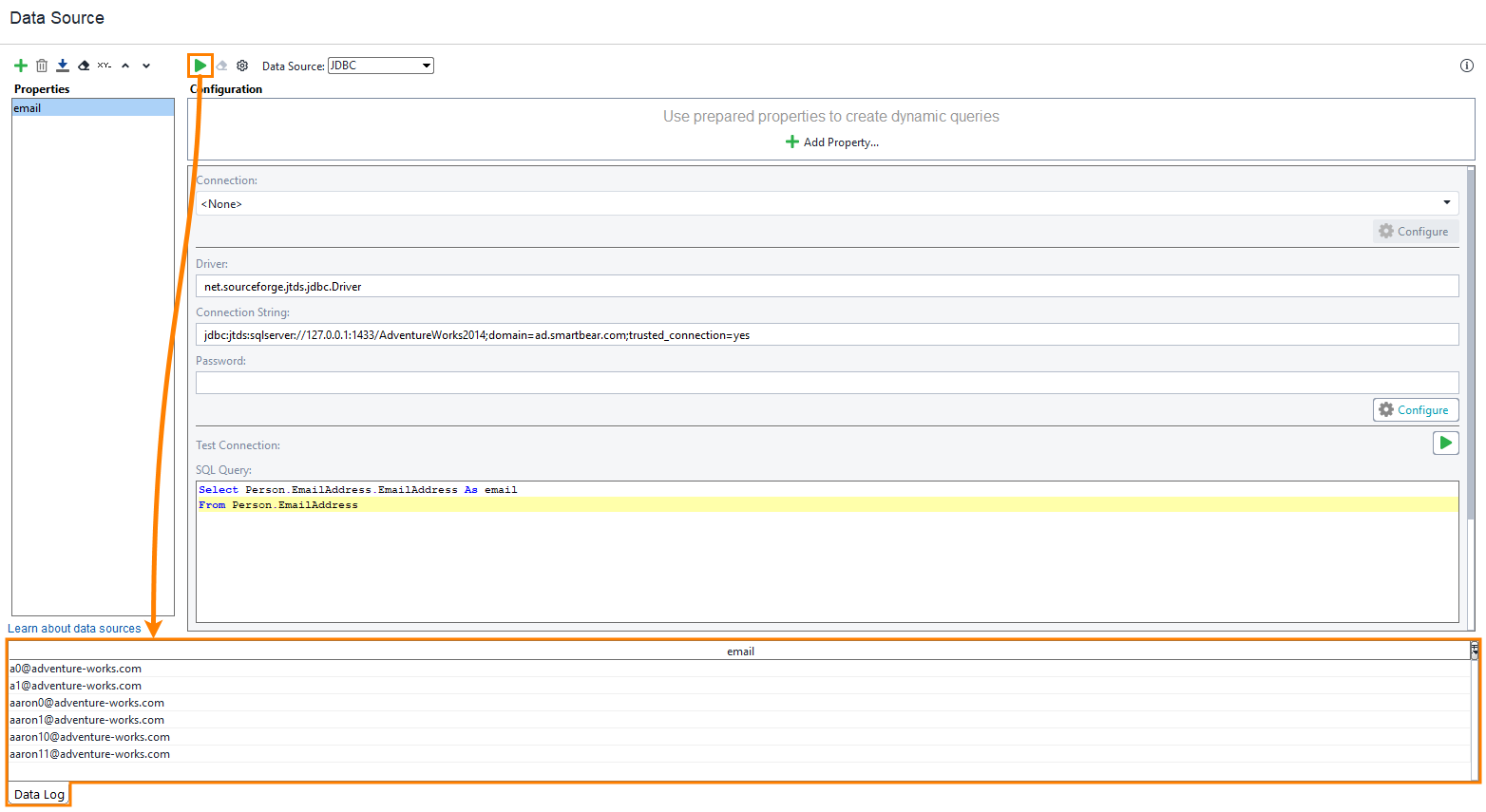 ReadyAPI: Testing the data source test step