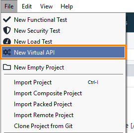 Service virtualization and API testing: Creating a new virtual service