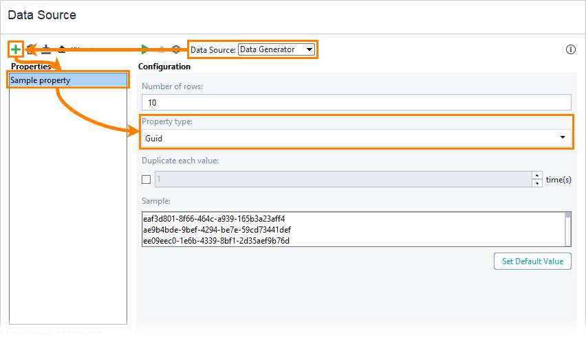 GUID Data Generator GUID Data Generator
