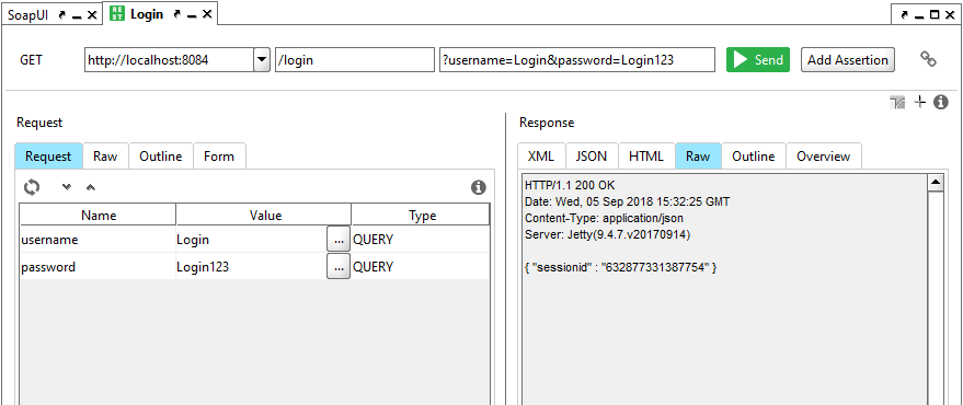 Updated request editor