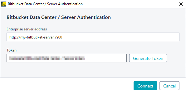 Add a Git account: Connect a Bitbucket Data Center / Server account
