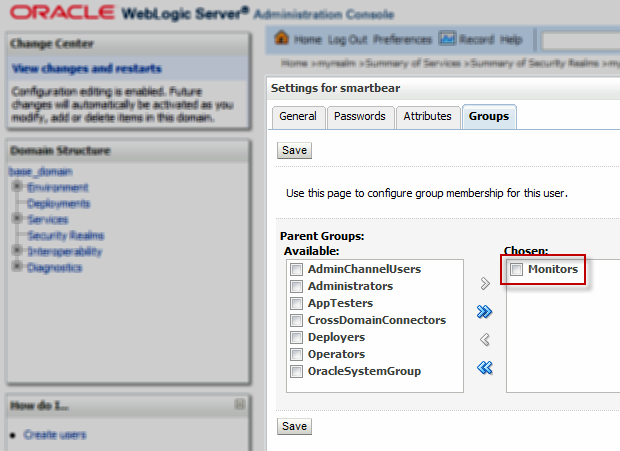 API load testing with ReadyAPI: Weblogic user group API load testing with ReadyAPI: Weblogic user group