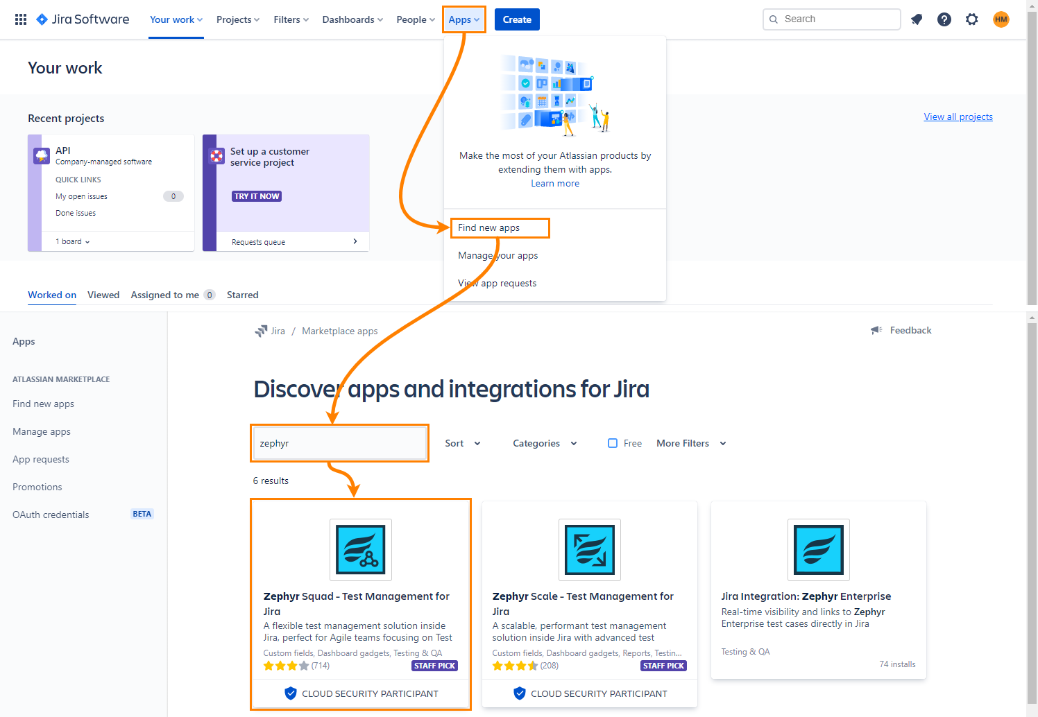 Zephyr Squad integration: Installing Zephyr Squad app Zephyr Squad integration: Installing Zephyr Squad app