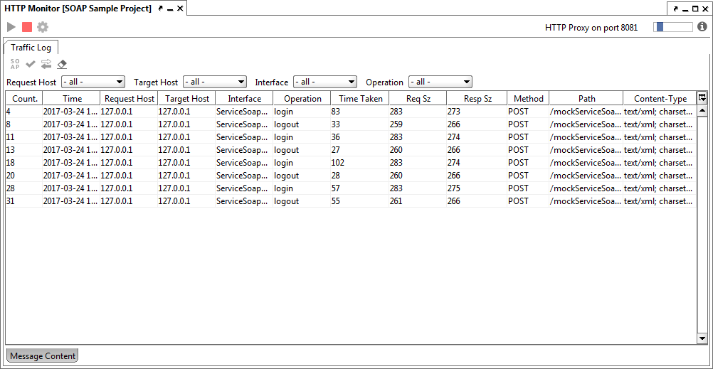 ReadyAPI Monitoring: HTTP Monitor