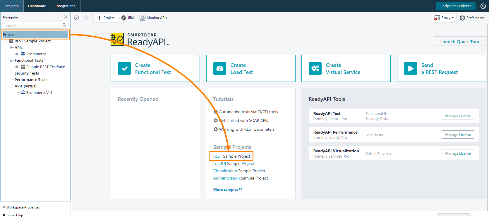 Integration with Selenium: Import REST Sample Project Integration with Selenium: Import REST Sample Project