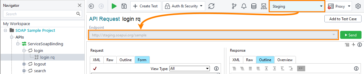 Testing SOAP APIs in ReadyAPI: Set endpoins with environments Testing SOAP APIs in ReadyAPI: Set endpoins with environments