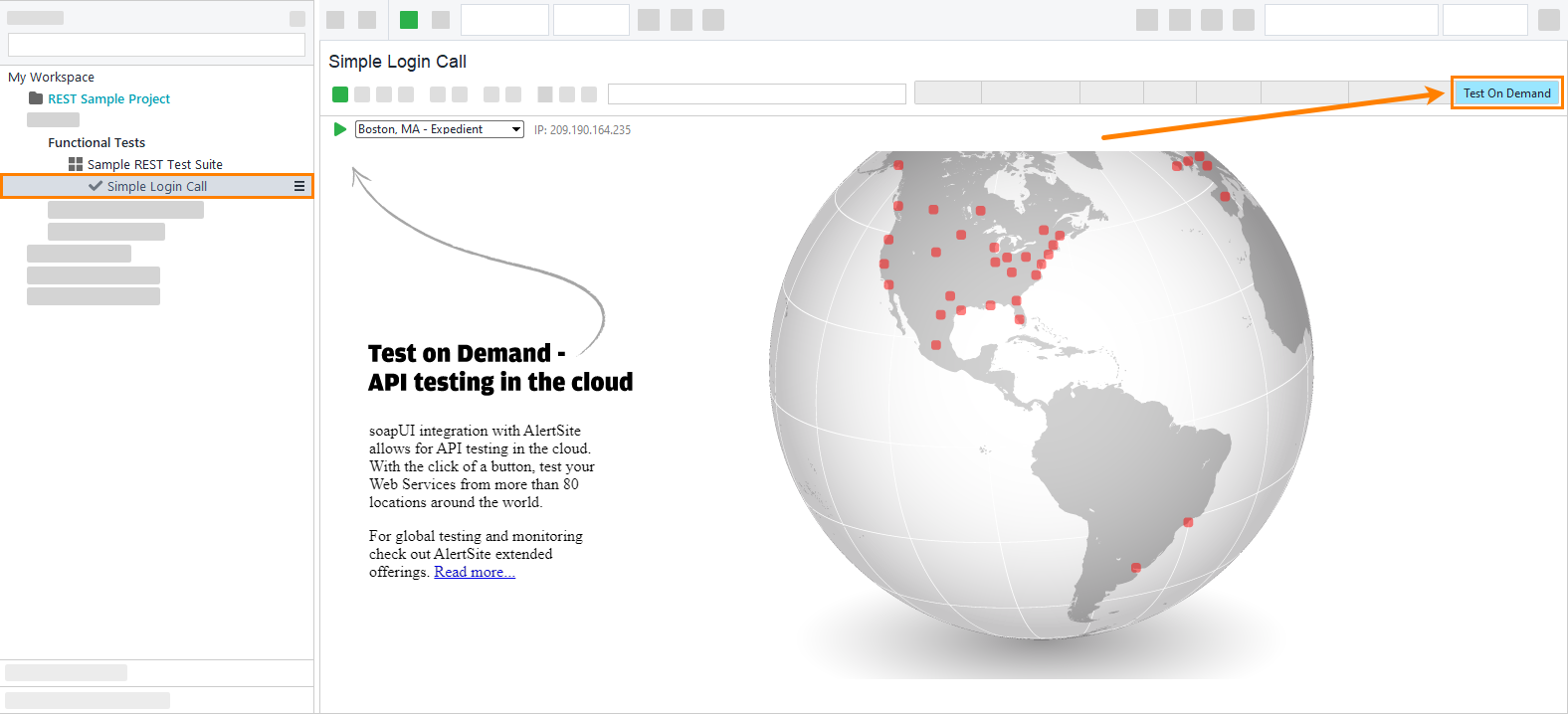 Test on demand Test on demand