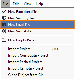 API load testing with ReadyAPI: New Load Test API load testing with ReadyAPI: New Load Test