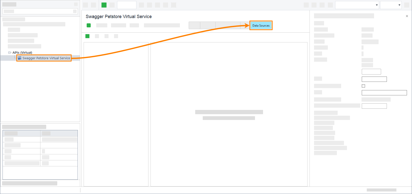 Opening Data Source page in ReadyAPI Virtualization Opening Data Source page in ReadyAPI Virtualization