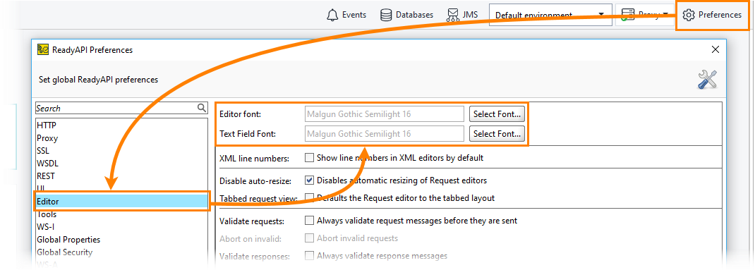 Working with Unicode: Specify fonts