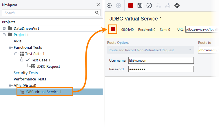 JDBC service virtualization and database testing: Stop the virtual service JDBC service virtualization and database testing: Stop the virtual service