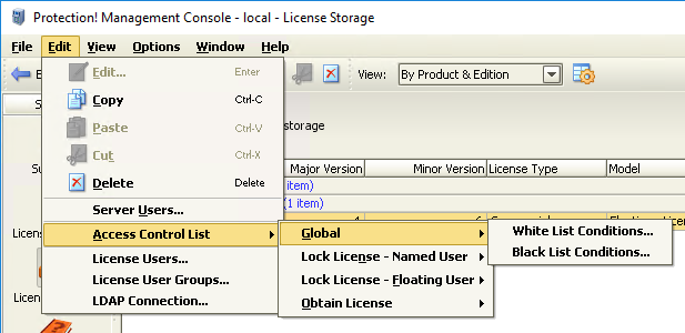 Using allow lists for ReadyAPI floating licenses: Access control lists
