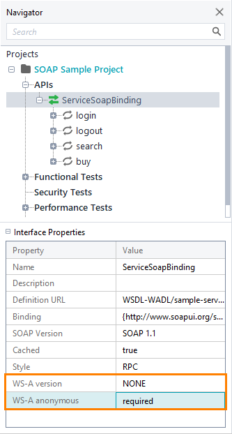 SOAP API testing: WSDL WS-Addressing properties SOAP API testing: WSDL WS-Addressing properties