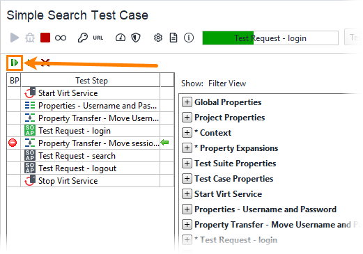 Paused execution Paused execution