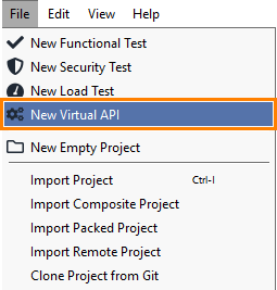 Service virtualization with ReadyAPI: Creating a new virtual API Service virtualization with ReadyAPI: Creating a new virtual API